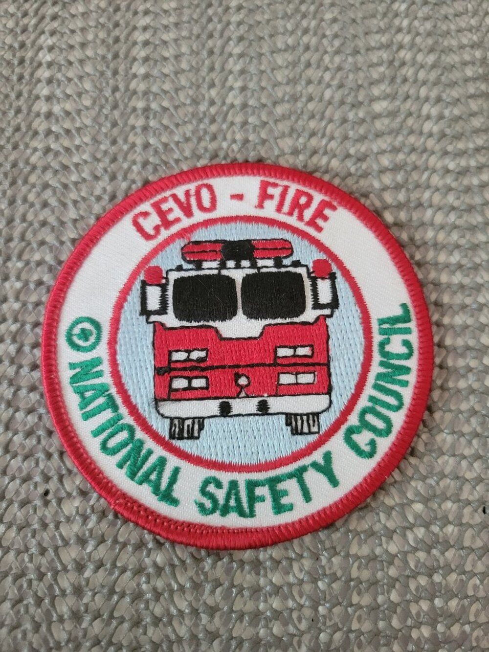 CEVO Coaching the Emergency Vehicle Operator Fire Illinois Embroidered Patch